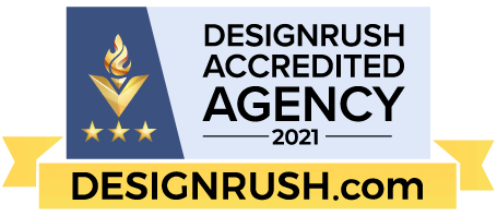 Backlink Beispiel - Unsere Mitgliedschaft - Design-Rush-Accredited-Badge